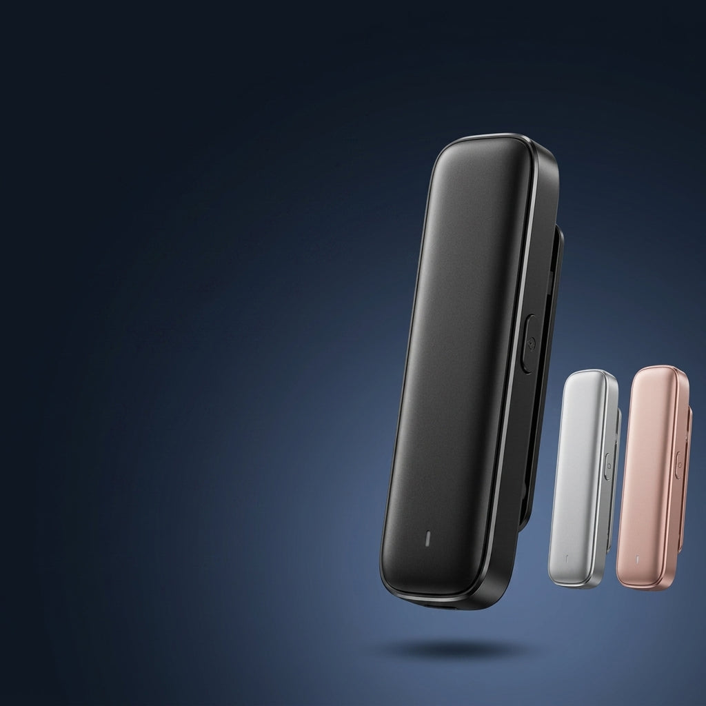 Arveluxa™ ClipCast Smart Wearable Audio Recorder