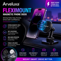 Arveluxa™ FlexiMount Magnetic Phone Dock