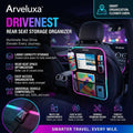 Arveluxa™ DriveNest Rear Seat Storage Organizer
